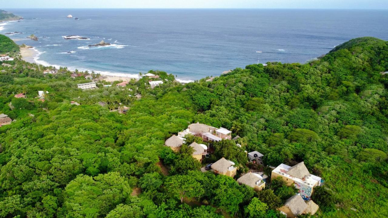 Carpe Diem Casitas & Villas Mazunte Kültér fotó